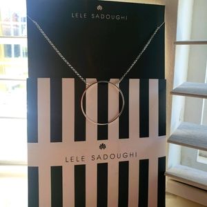 Silver Circle Necklace